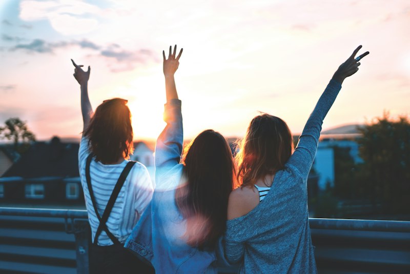 A supportive scene representing the therapeutic bond and safety provided to adolescents